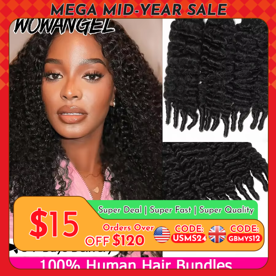 Sewing Lab - WOWANGEL Burmese Curly Bundles 100% Human