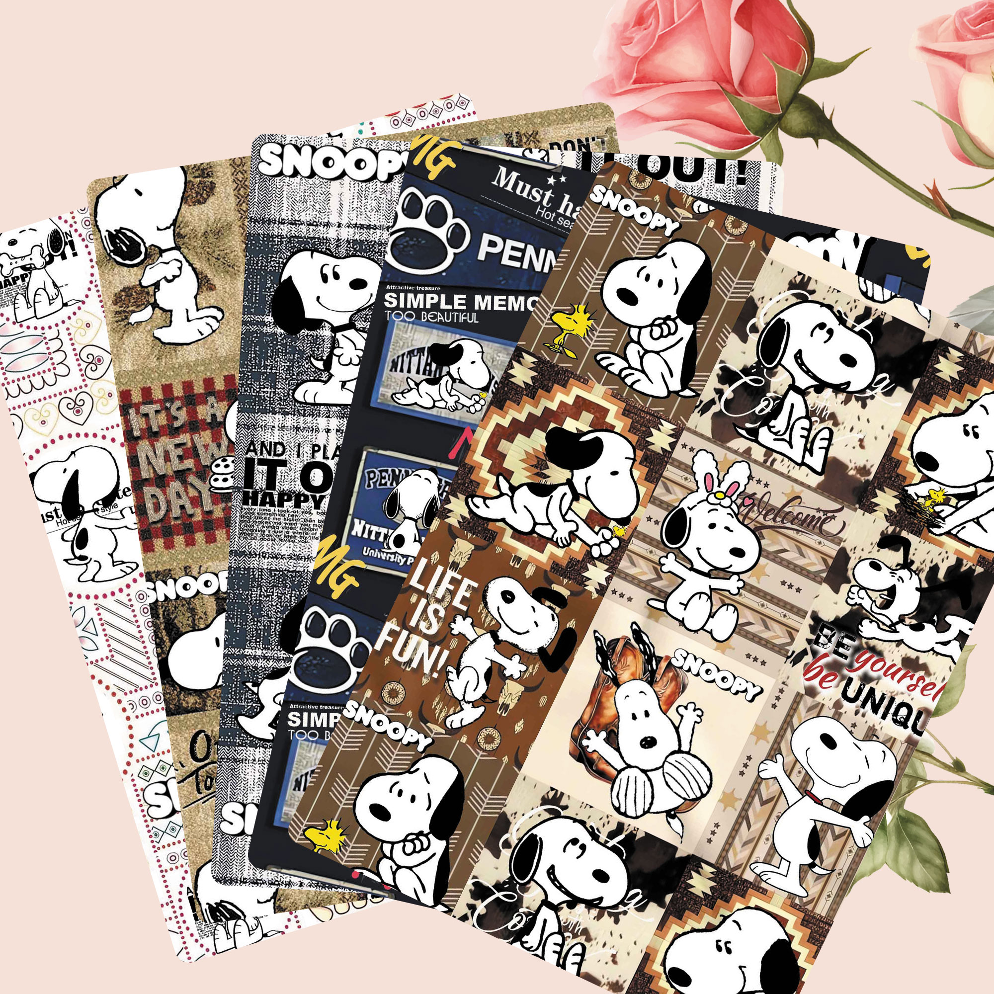 Textile For Sewing - TAKARA TOMY Snoopy fabric140x50CM Cartoon printed
