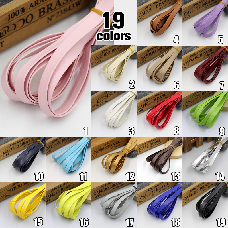 Binding Tape Bias - 3Meters Faux Leather PU Bias Binding