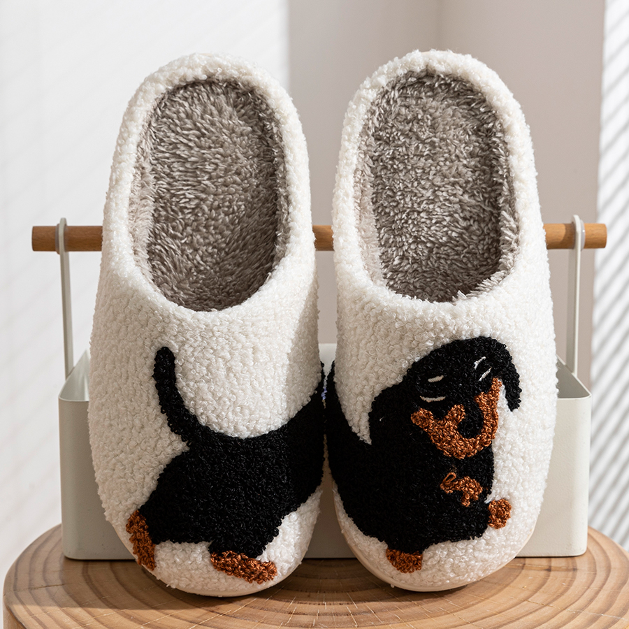 Sewing Cotton - Women Slippers Cartoon Cute Interesting Dachshund