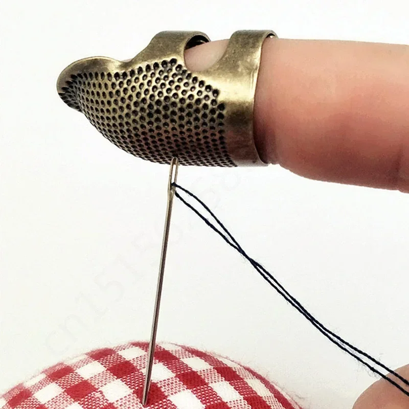 Sewing Thimble Metal - 1pc Copper Thimble Sewing Retro Finger