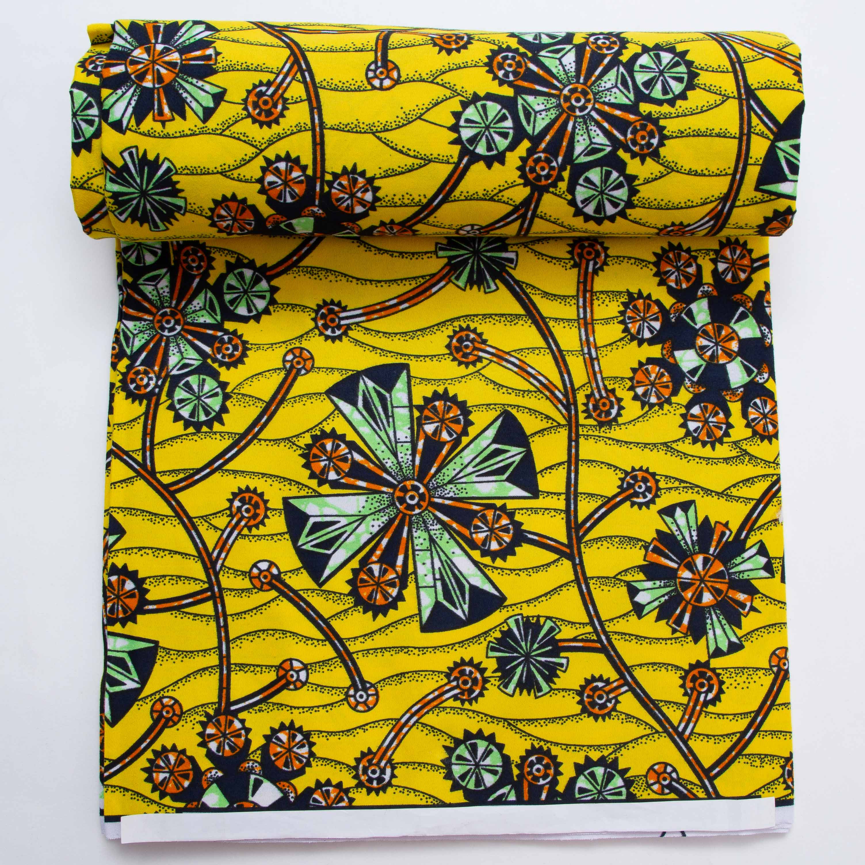 Nigeria Wax Fabric DIY Block D - Sewing Batik ulasan dan harga