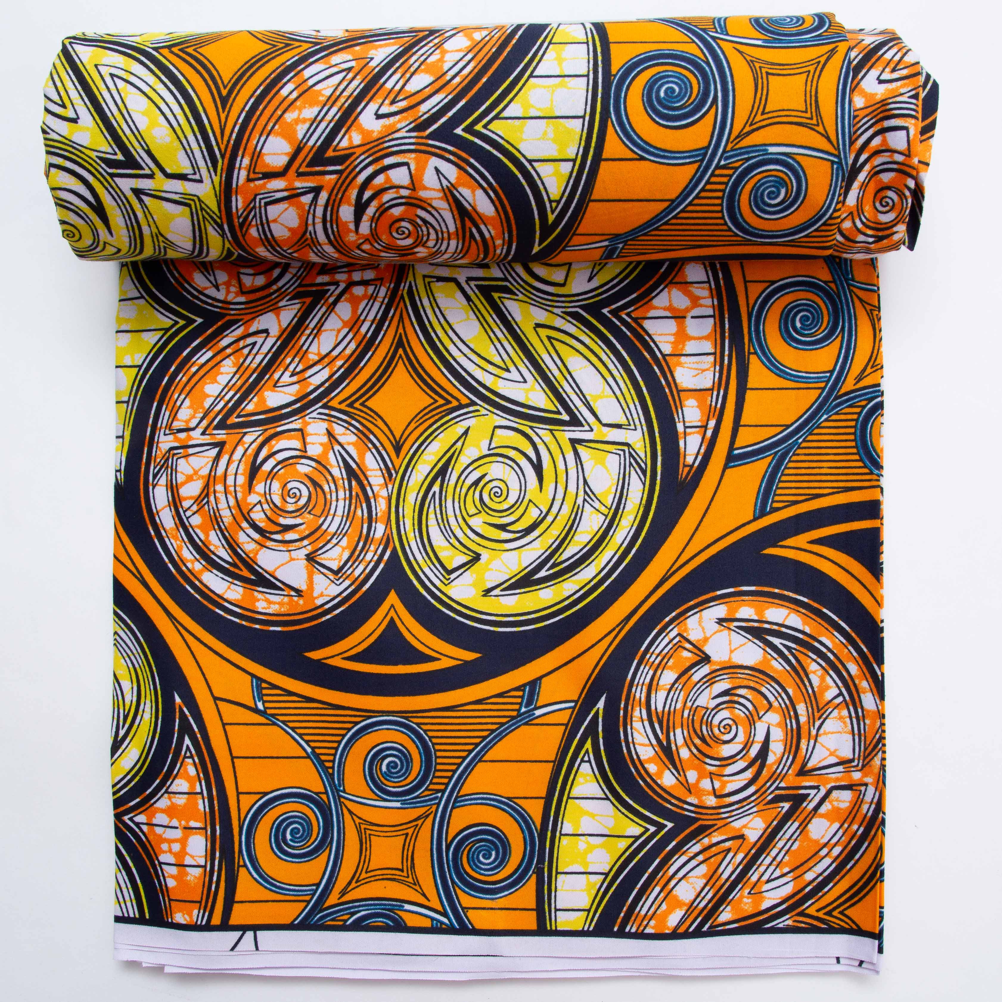 Nigeria Wax Fabric DIY Block D - Sewing Batik ulasan dan harga