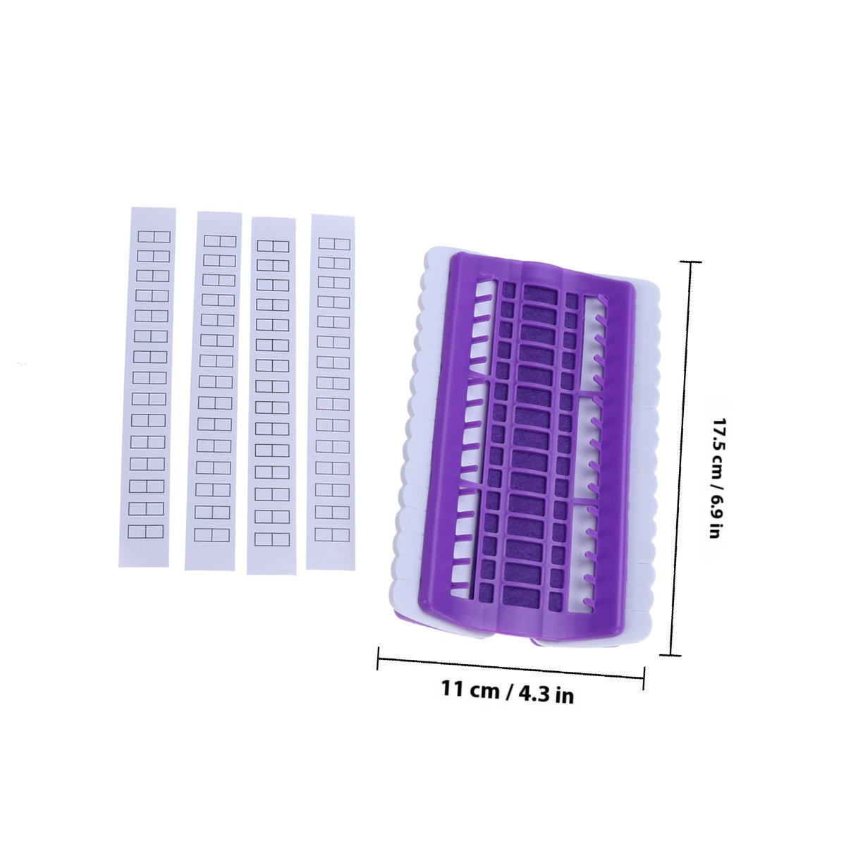 30-Position Floss Organizer PV - Embroidery Floss Thread ulasan dan harga