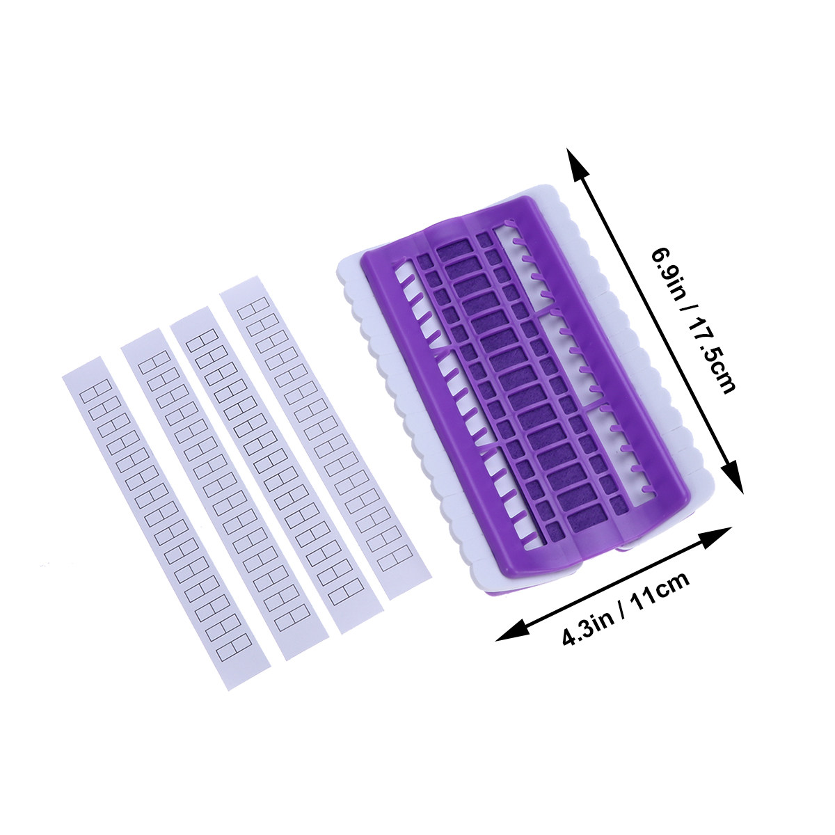 30-Position Floss Organizer PV - Embroidery Floss Thread ulasan dan harga