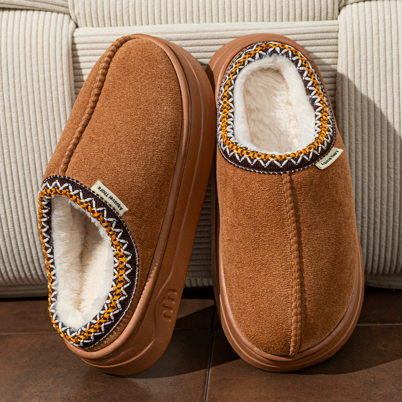 Winter Women's Slippers Boots  - Sewing Cotton ulasan dan harga