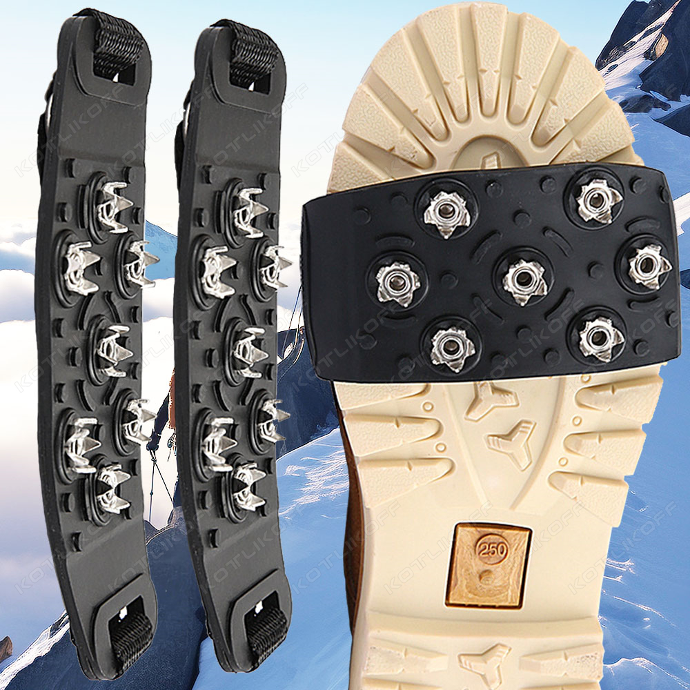 7-Stud Traction Ice Grippers A - Gripper Foot Walking ulasan dan harga