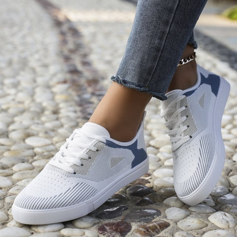Women Casual Sneakers Woven Lo - Sewing Cotton ulasan dan harga