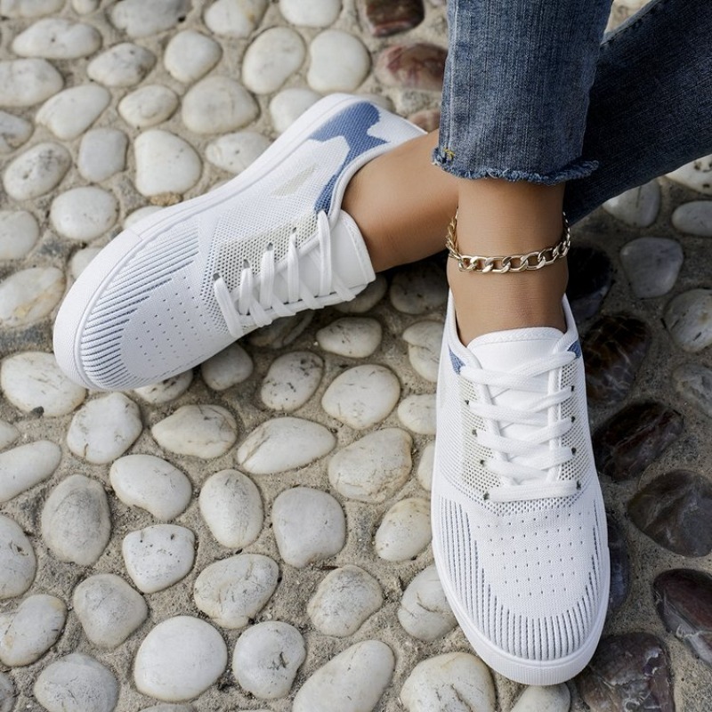 Women Casual Sneakers Woven Lo - Sewing Cotton ulasan dan harga