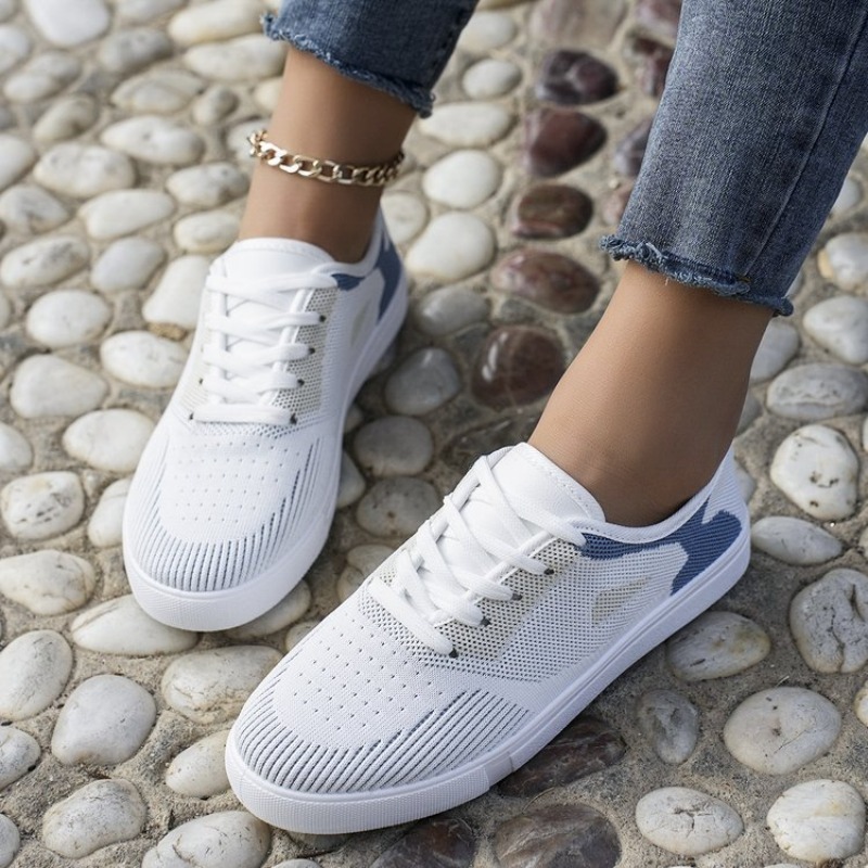 Women Casual Sneakers Woven Lo - Sewing Cotton ulasan dan harga
