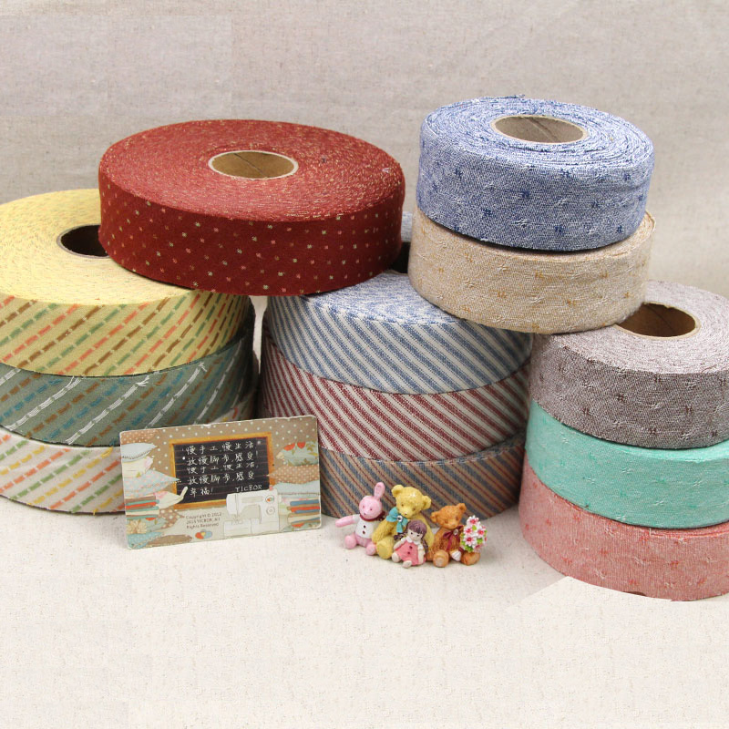 4cm *100cm Yarn-Dyed Bias Bind - Binding Tape Bias ulasan dan harga