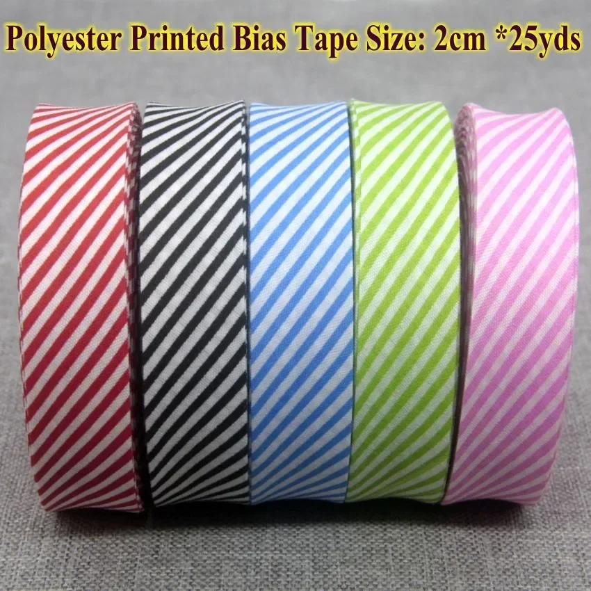 Polyester Checks Stars Stripes - Binding Tape Bias ulasan dan harga