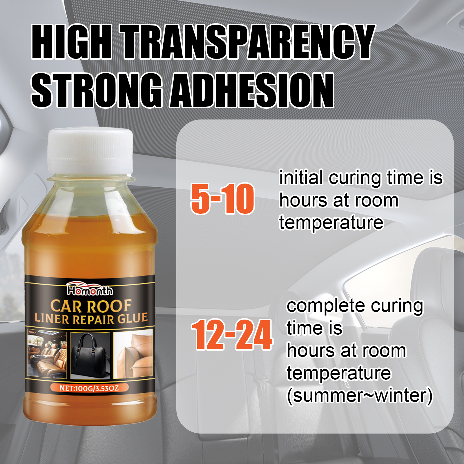 Professional Car Headliner Adh - Fabric Glue Bond ulasan dan harga