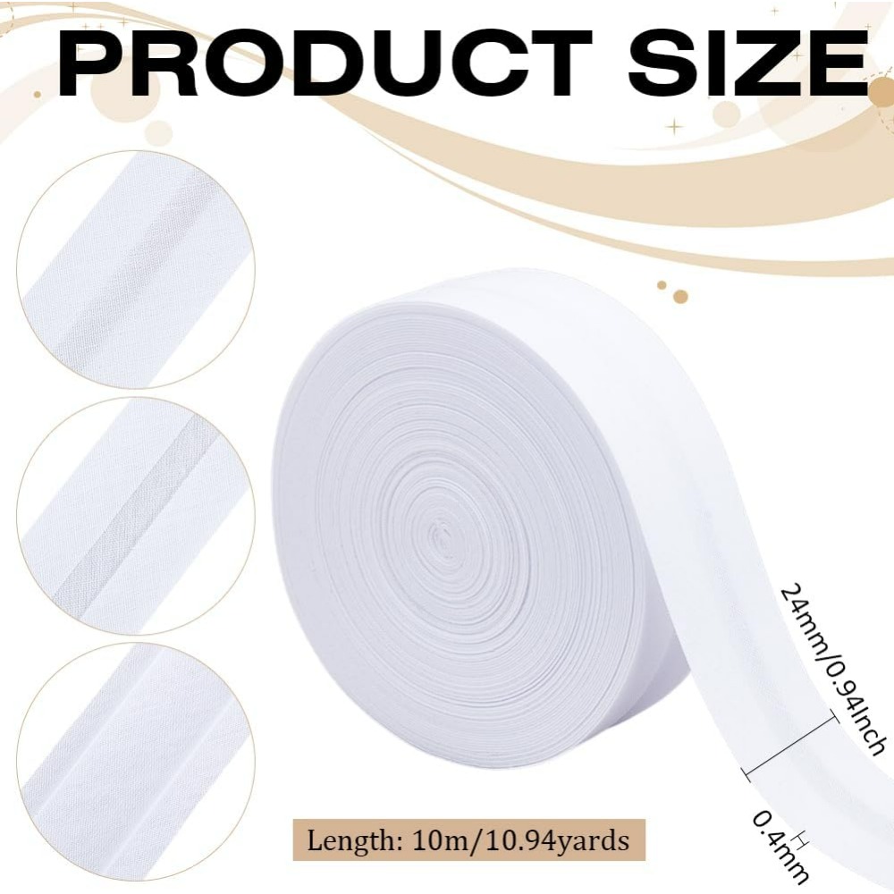 10.9 Yards Single Fold Bias Ta - Binding Tape Bias ulasan dan harga