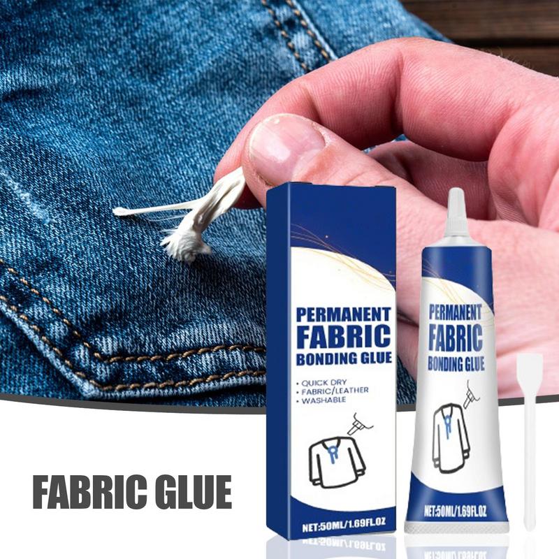Clear Fabric Adhesive Glue Wat - Fabric Glue Bond ulasan dan harga