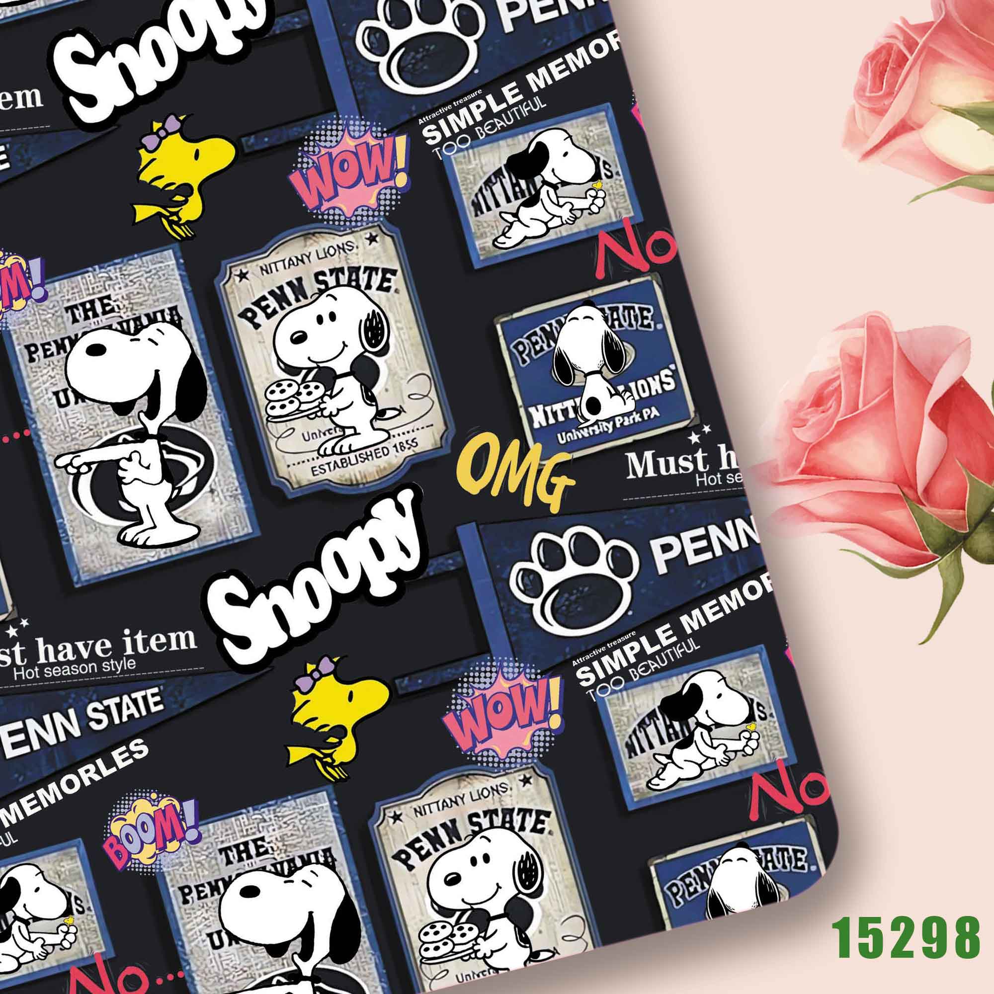 TAKARA TOMY Snoopy fabric140x5 - Textile For Sewing ulasan dan harga