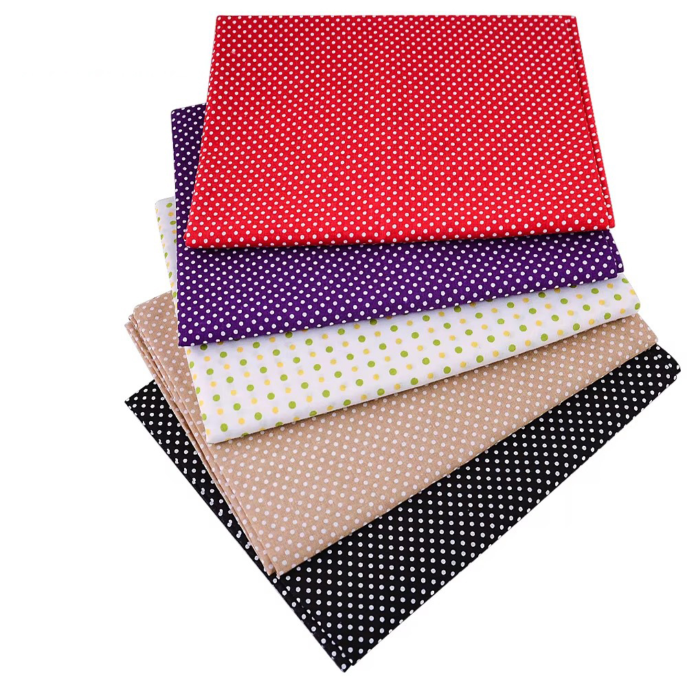 50X150CM White Orange Polka Do - Textile For Sewing ulasan dan harga