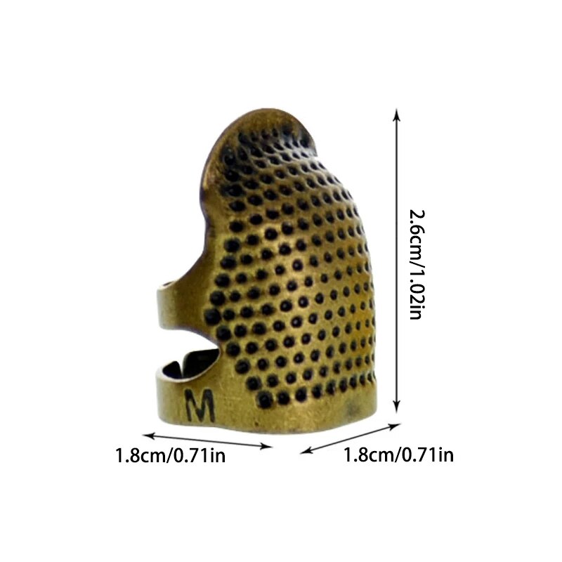Adjustable Vintage Sewing Thim - Sewing Thimble Metal ulasan dan harga