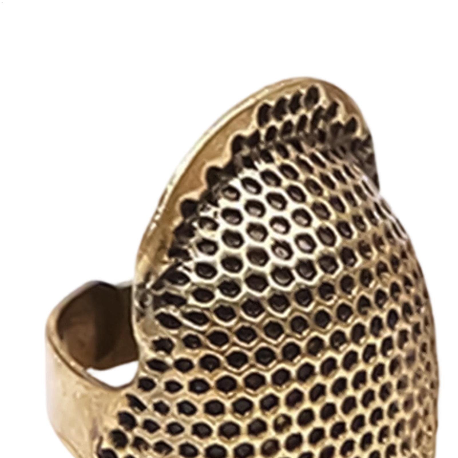 Breathable Holes Sewing Thimbl - Sewing Thimble Metal ulasan dan harga