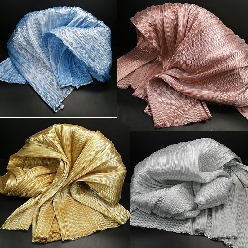 1m Metallic Pearlescent Textur - Sewing Fabric ulasan dan harga