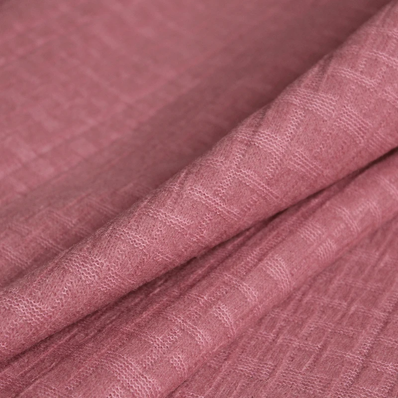Redraspberry Japanese Plaid Kn - Sewing Tweed ulasan dan harga