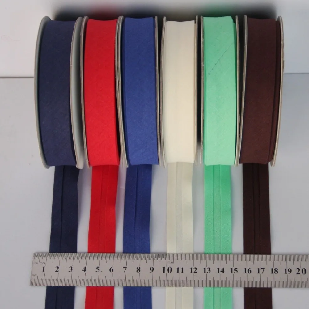 Cotton Bias Fold Tape Webbing  - Binding Tape Bias ulasan dan harga