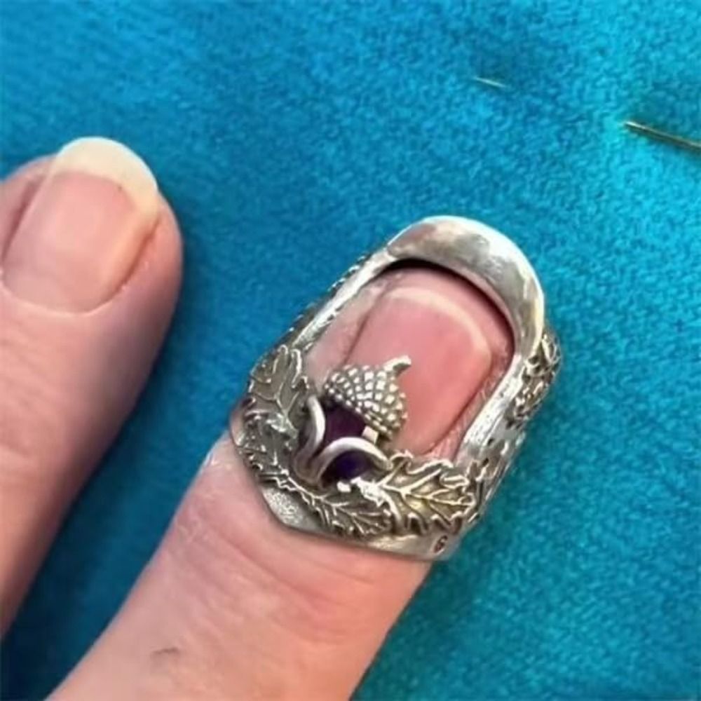 Metal Open Nail Acorn Thimble  - Sewing Thimble Metal ulasan dan harga