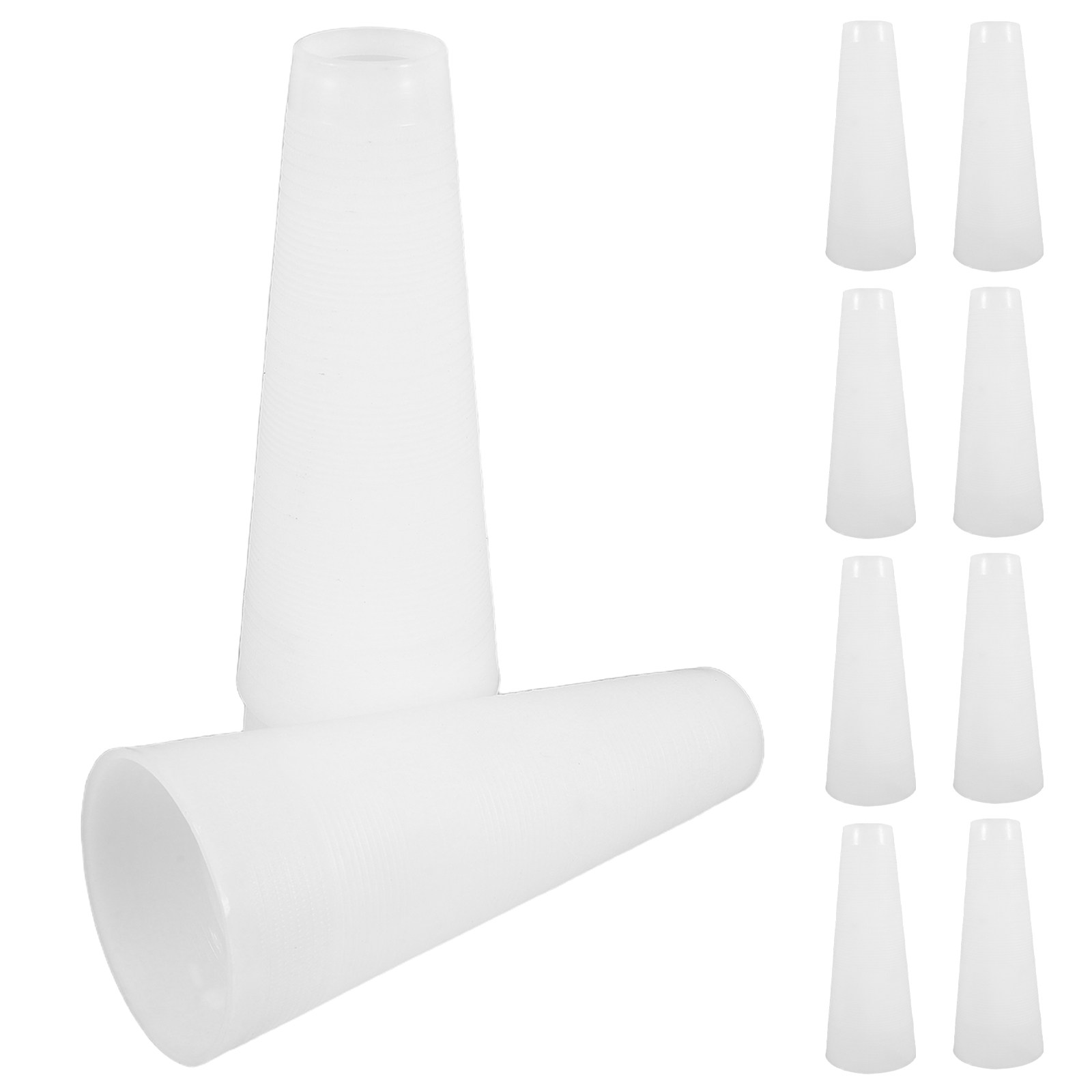 10Pcs Plastic Yarn Cones Cone  - Sewing Machine For Textile ulasan dan harga