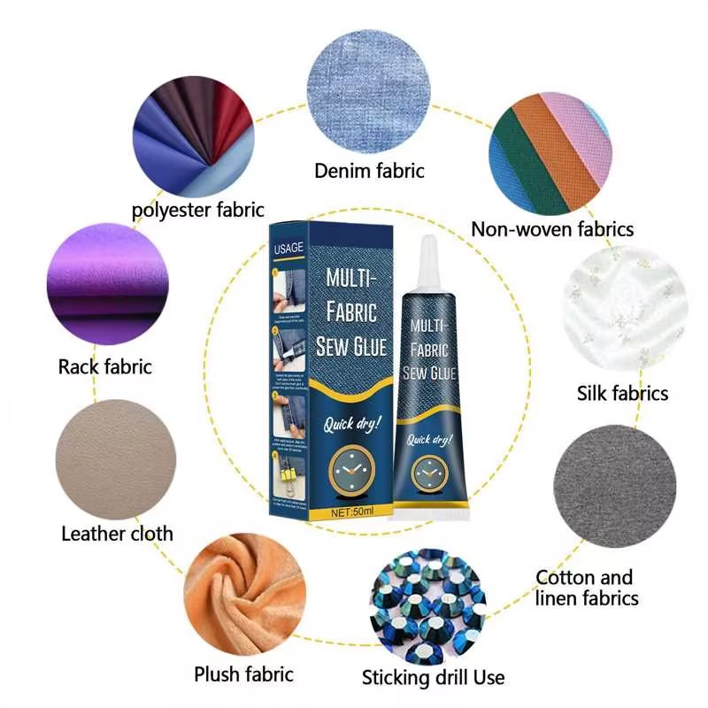 Fabric Sewing Glue Clothing Me - Fabric Glue Bond ulasan dan harga