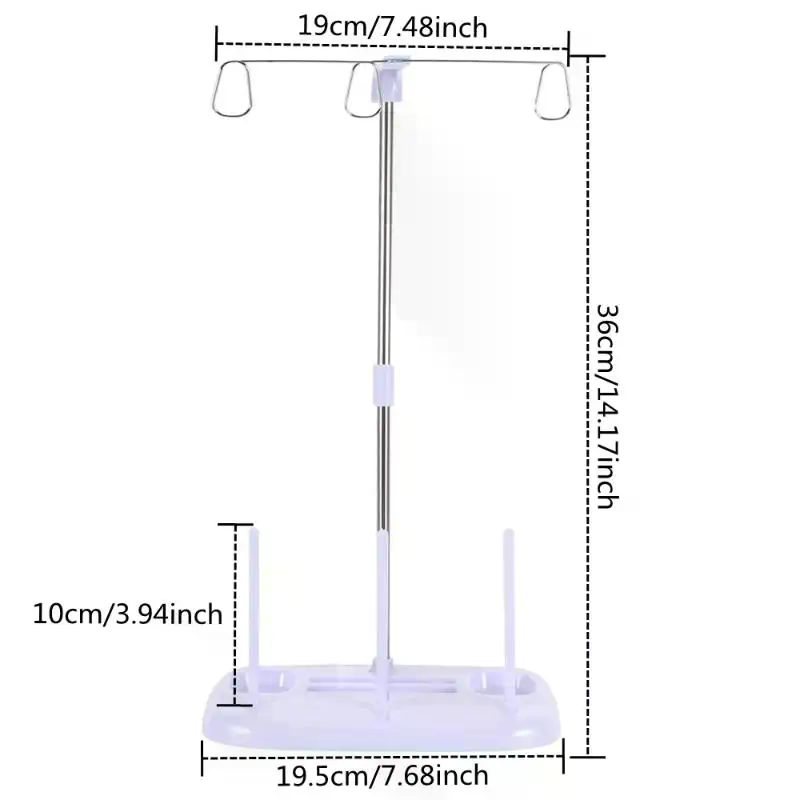 Premium Cone Thread Stand Hold - Serger Thread Cone ulasan dan harga