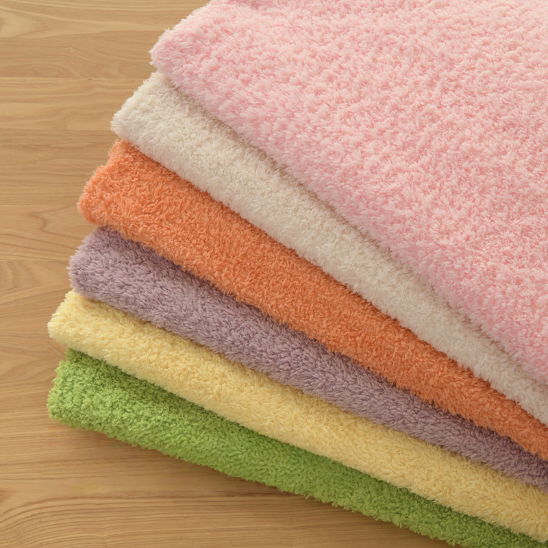 Imitation lamb hair Fabric Thi - Sewing Fabric ulasan dan harga