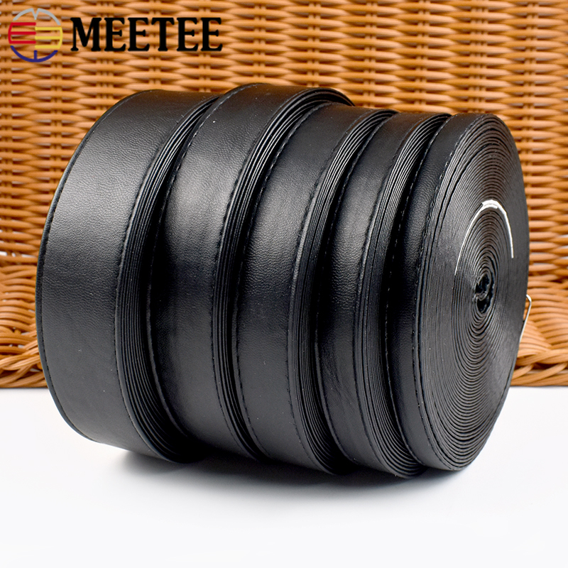 5Meters 10-30mm PU Leather Web - Binding Tape Bias ulasan dan harga