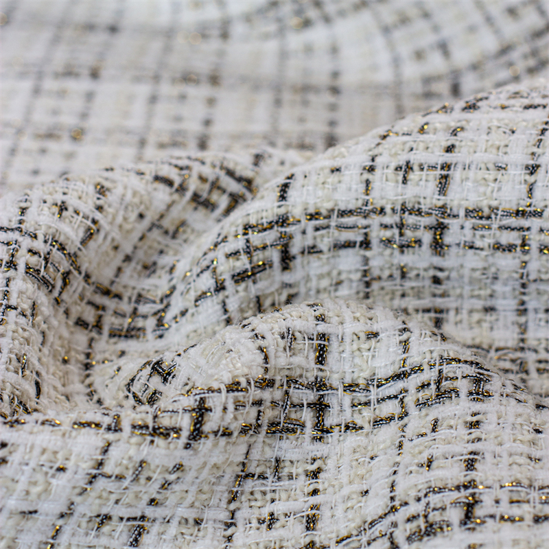 New Tweed Woolen Fabric Autumn - Sewing Tweed ulasan dan harga