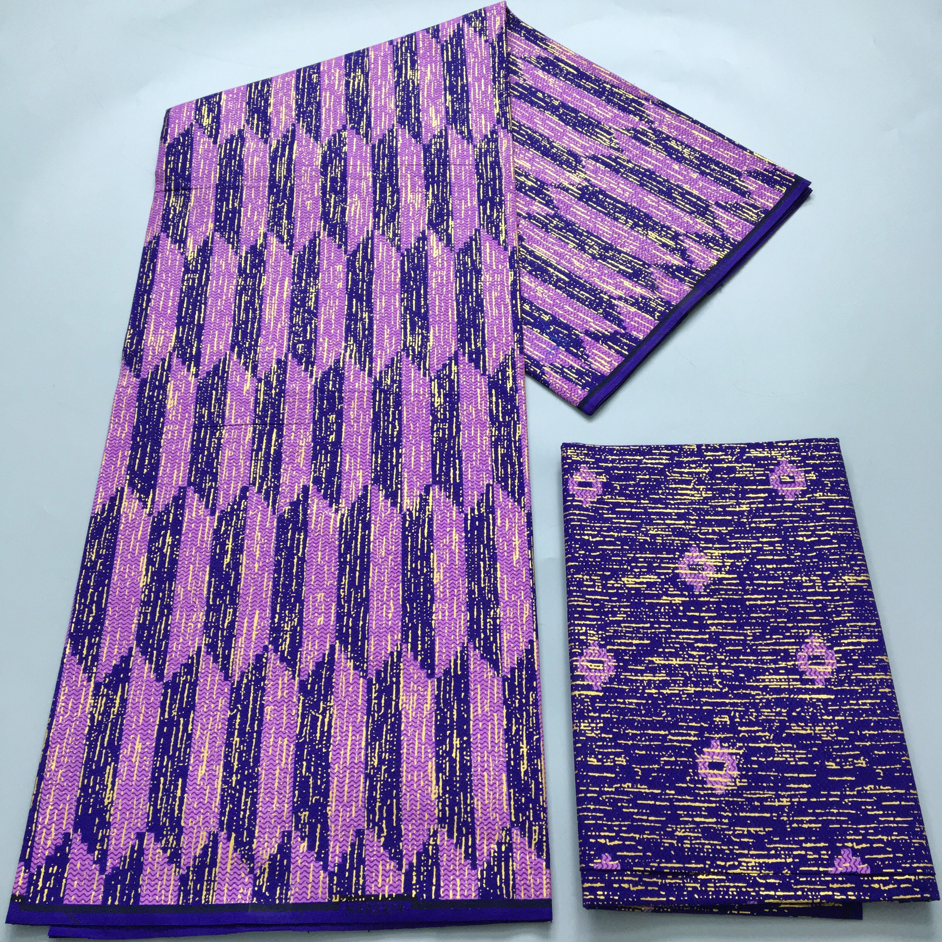 4+2 Yards African Ankara Golde - Sewing Batik ulasan dan harga