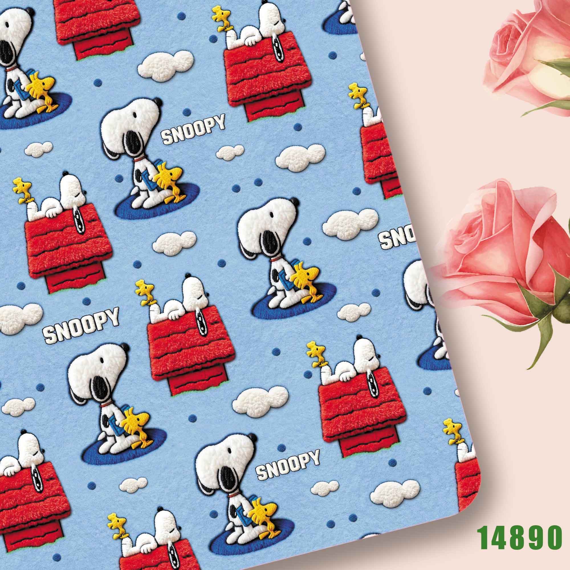TAKARA TOMY Snoopy fabric140CM - Textile For Sewing ulasan dan harga