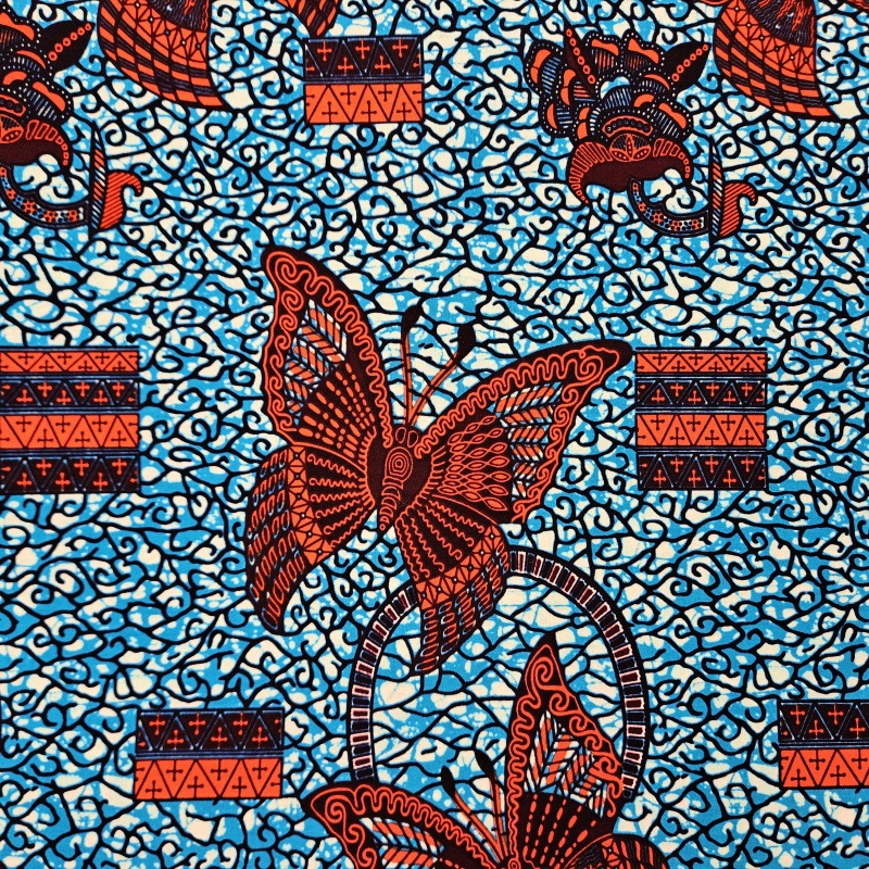 6Yards Long Cotton African Sty - Sewing Batik ulasan dan harga