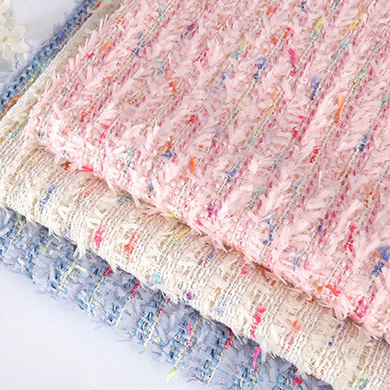 2024 New Fashion Pink Ribbon Y - Sewing Tweed ulasan dan harga