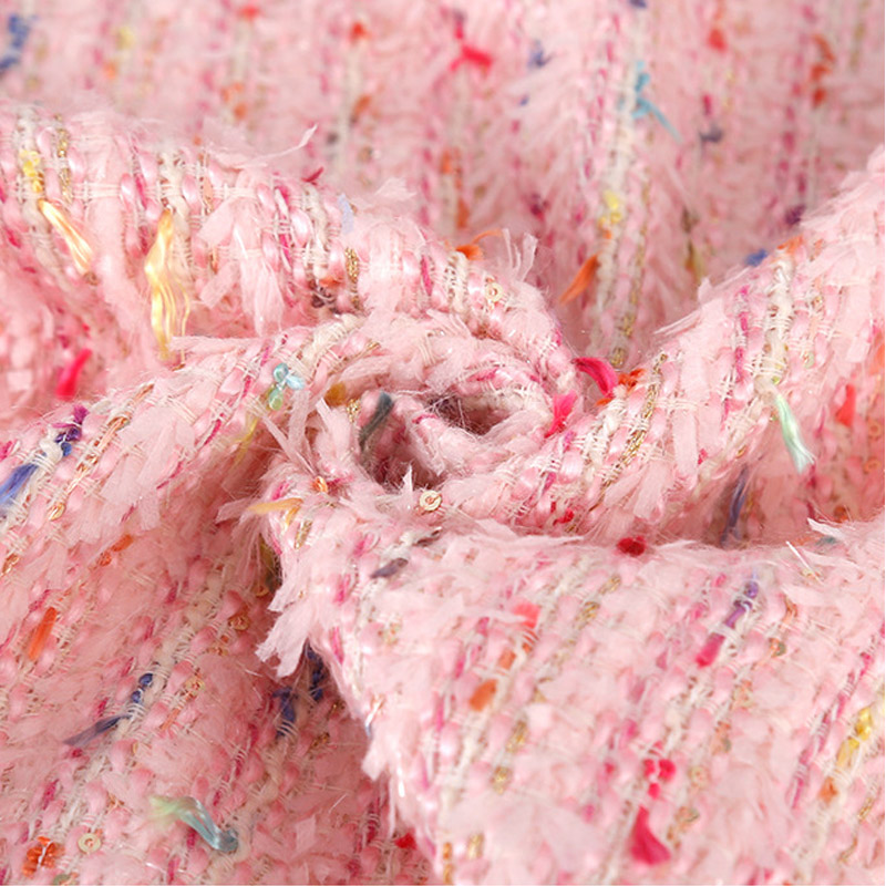 2024 New Fashion Pink Ribbon Y - Sewing Tweed ulasan dan harga