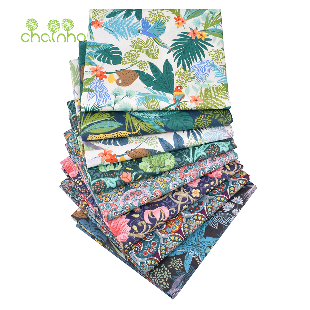 Chainho,Printed Twill Cotton F - Textile For Sewing ulasan dan harga
