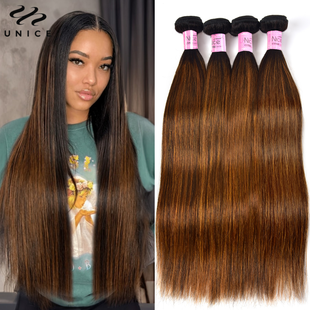 UNice Hair Brown Balayage Stra - Sewing Lab ulasan dan harga