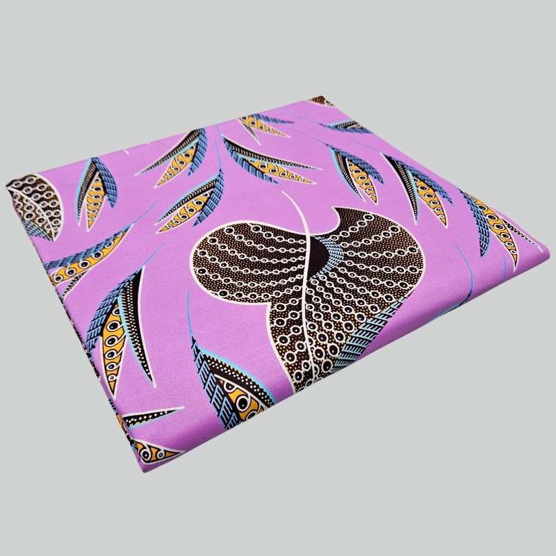 46Inch * 6Yards Purple African - Sewing Batik ulasan dan harga