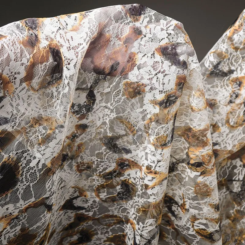 50Cm Retro French Lace Print C - Sewing Batik ulasan dan harga