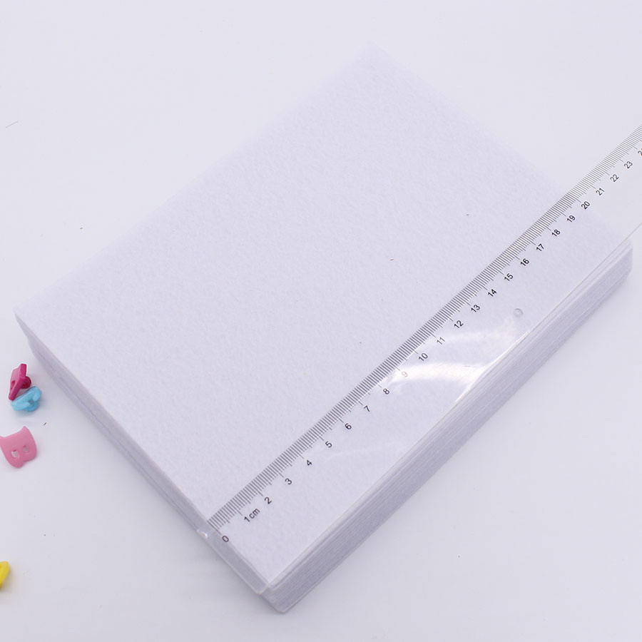 White 1mm felt Fabric colth fe - Sewing Lab ulasan dan harga