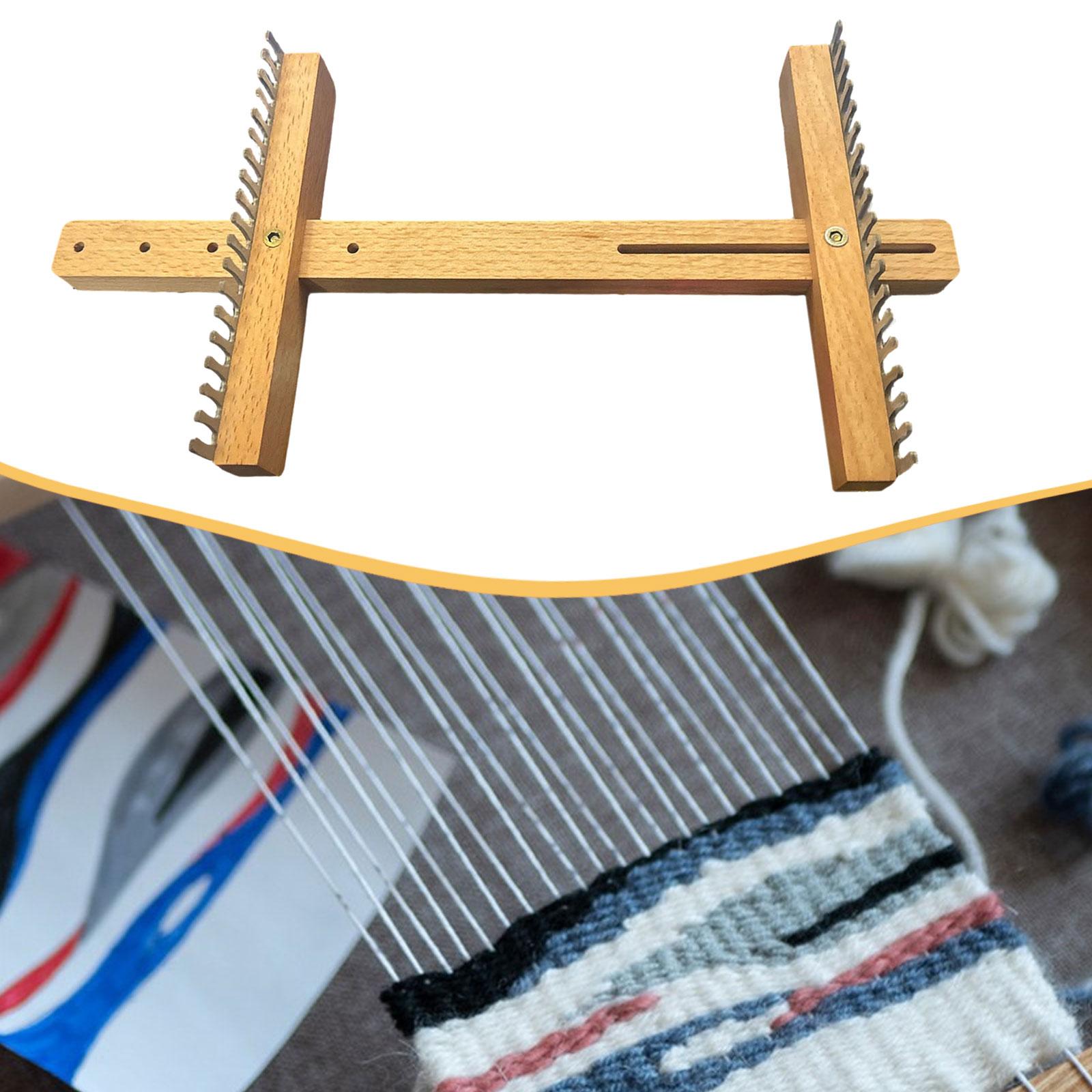 Adjustable Wooden Loom Weaving - Textile For Sewing ulasan dan harga