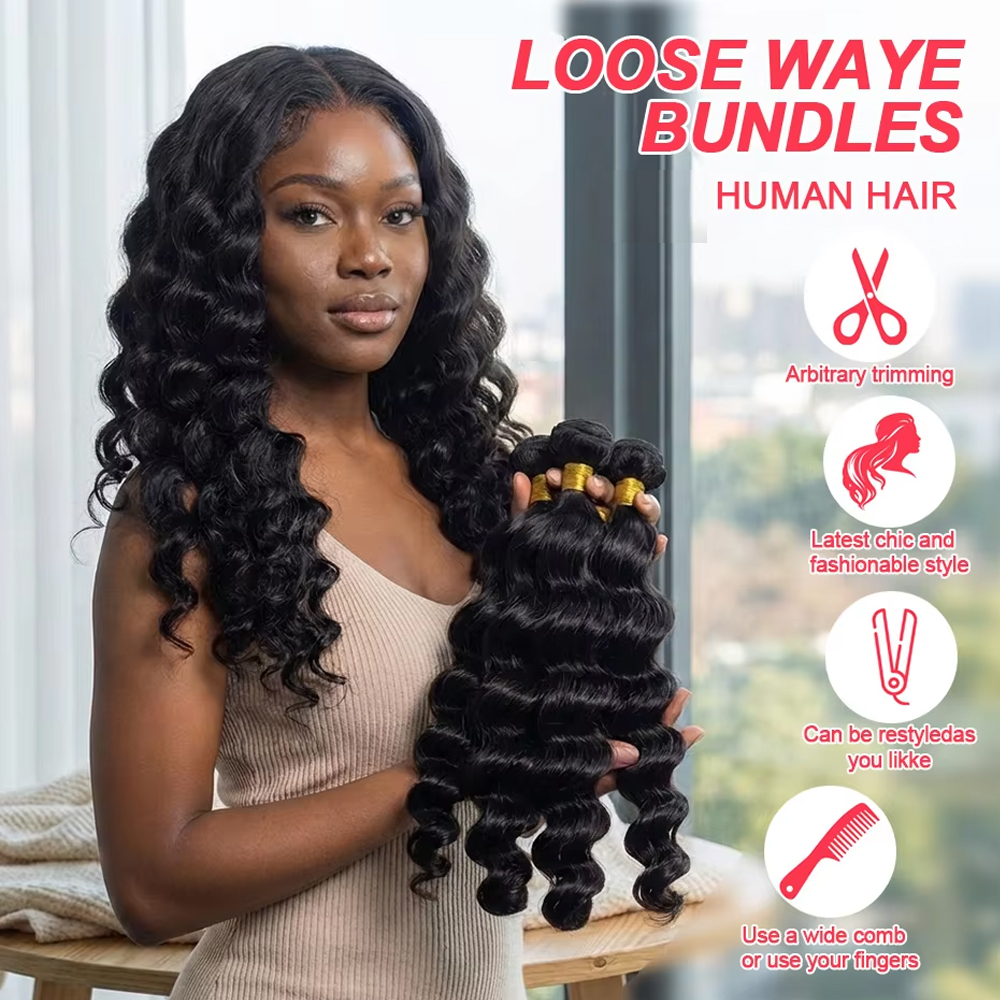 Raw Human Hair Bundles Brazili - Sewing Lab ulasan dan harga