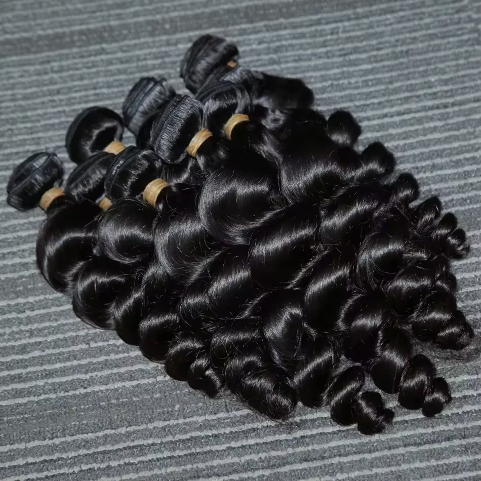 Raw Human Hair Bundles Brazili - Sewing Lab ulasan dan harga