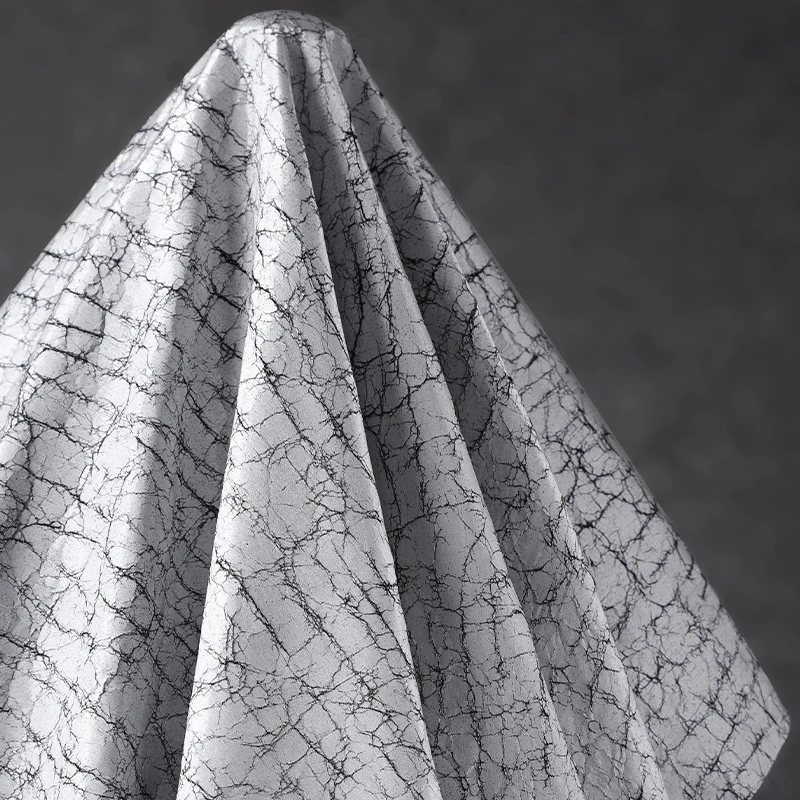 Vintage Gray Distressed Cracke - Sewing Fabric ulasan dan harga