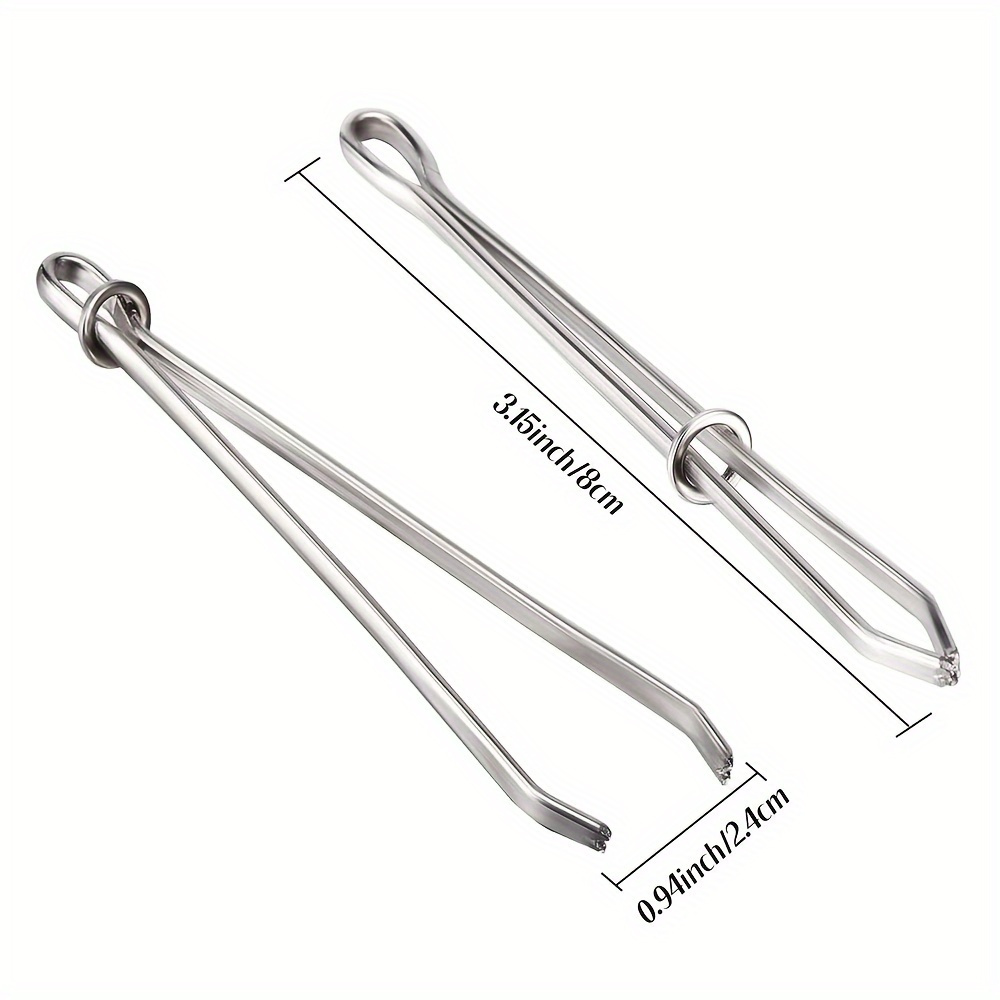 2pcs Elastic Belt Threader, Se - Sewing Thimble Metal ulasan dan harga