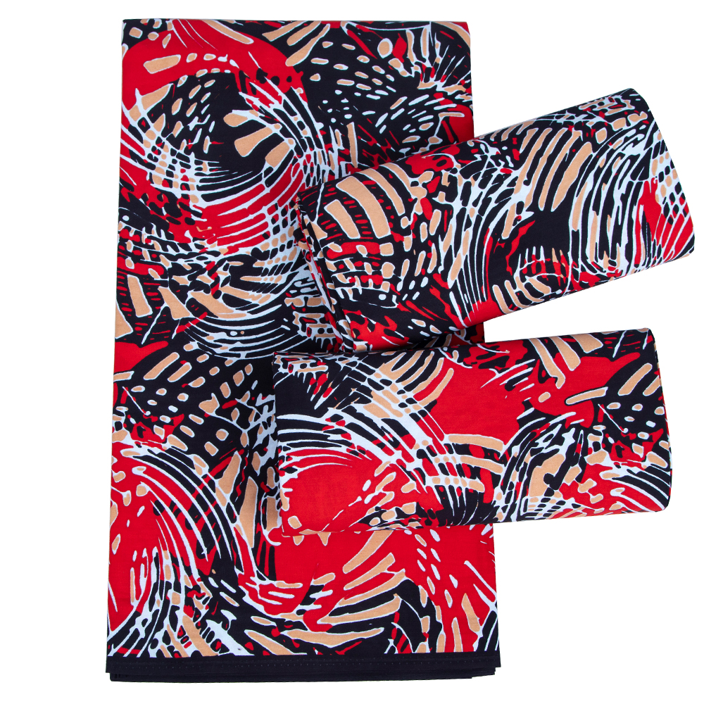 African Super Fabric Cloth Ank - Sewing Batik ulasan dan harga