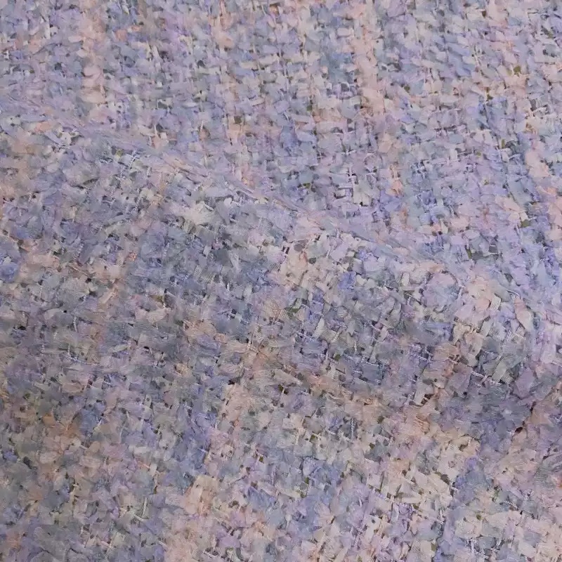 Light Purple Lattice Ribbon Ya - Sewing Tweed ulasan dan harga